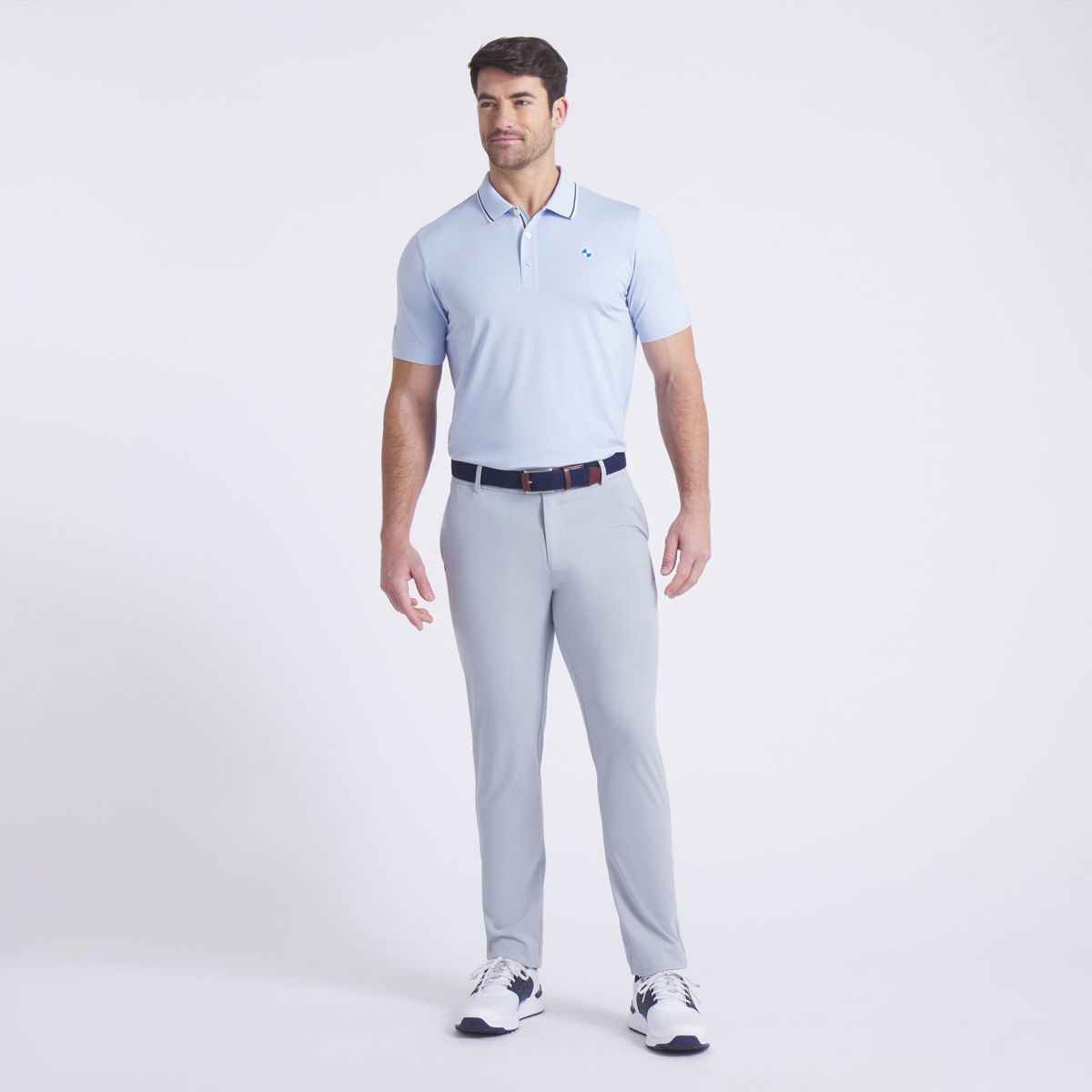 高爾夫男polo衫 寶藍